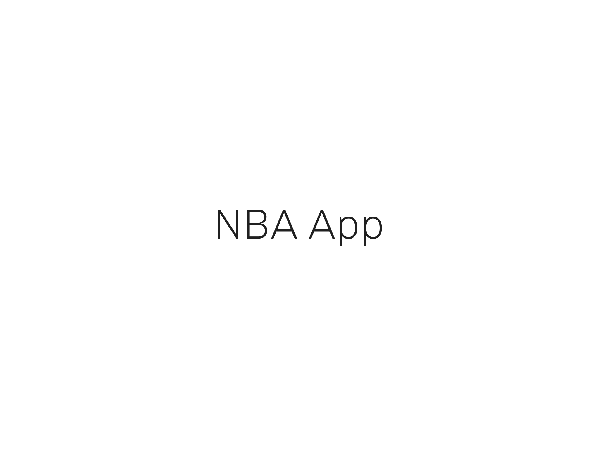 NBA Apps – Interview