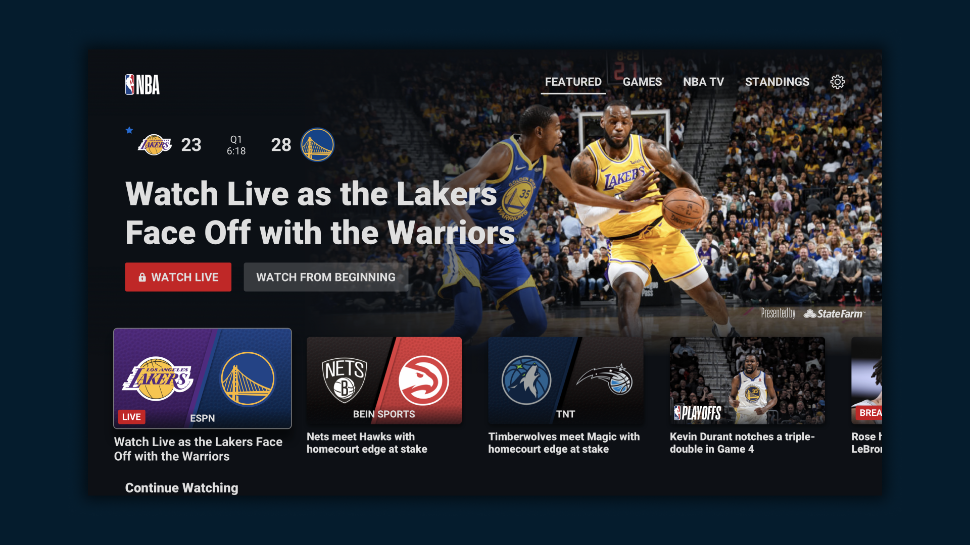 NBA App 1