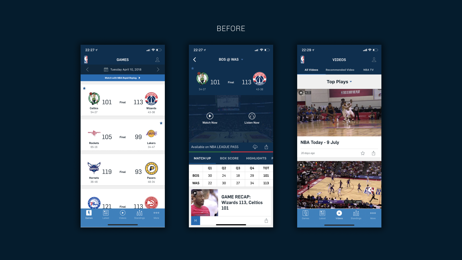 NBA App 8