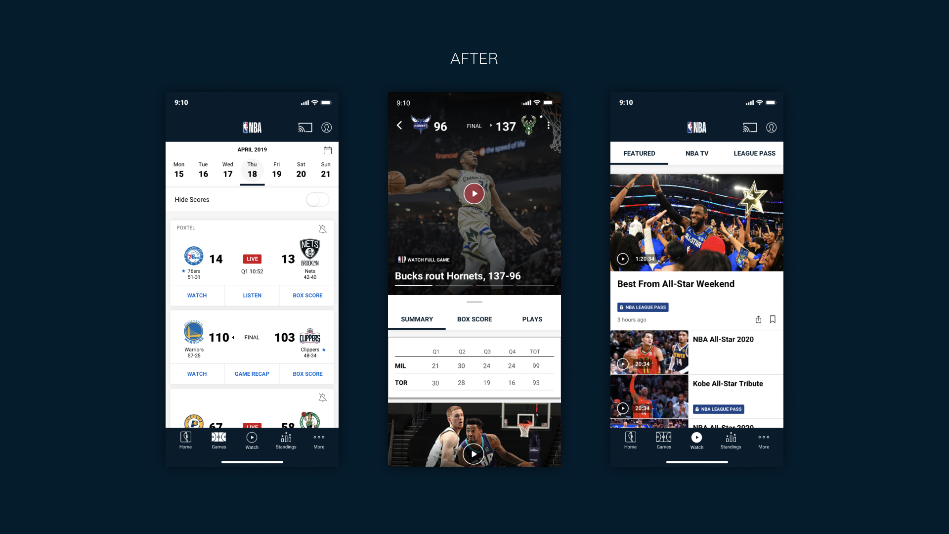 NBA App 9